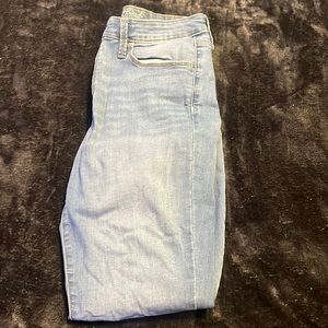 Light blue skinny jeans